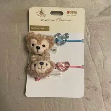 더피 셰리메이 홍콩 디즈니 머리끈 Duffy