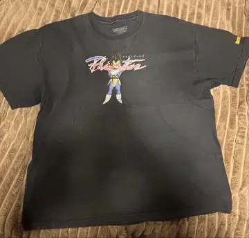 드래곤볼 Z 프린트 T셔츠 XXL 블랙