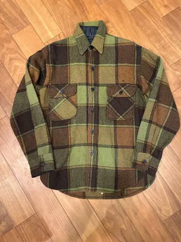 60s BRENT 긴팔 플란넬 셔츠 브렌트 펜들턴 BIG MAC