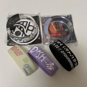 DISH// 러버 밴드 라이트 뱅글 세트