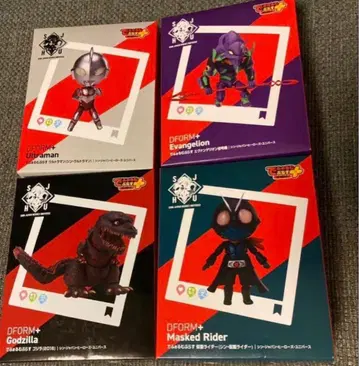 DFORM+ 피규어 세트 4종