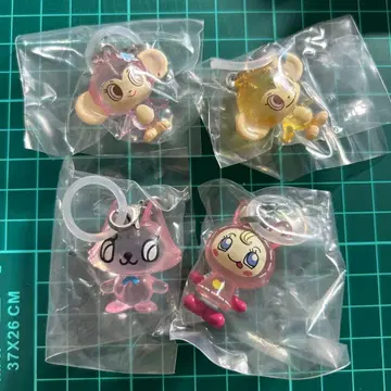나루미야 캐릭터즈 메지루시 액세서리 가챠 4개 세트
