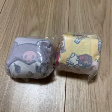 치이카와 x 산리오 캐릭터즈 에코백 가챠 올 패턴 모몽가 2종 세트