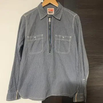 samurai jeans 사무라이 자동차 구락부 데님 셔츠 히코리