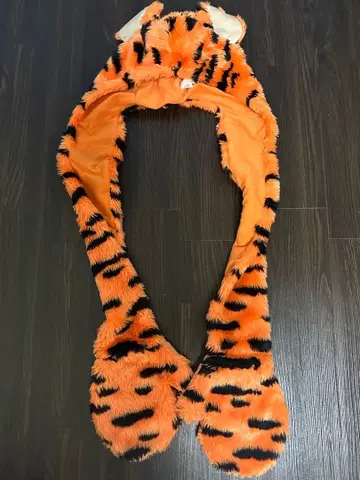 티거 후드 머플러 도쿄 디즈니 리조트 머플러 팬캡