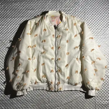 2015SS 자수 리본 블루종 MA-1 자켓 Jenny fax