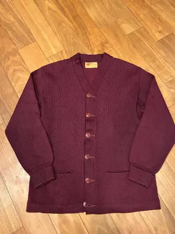 40s 레터드 가디건 H.L. Whiting Co. 캘리포니아