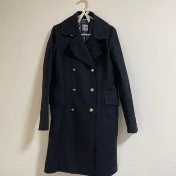 새상품급 타트라스, 네이비 울 피코트 골드 버튼