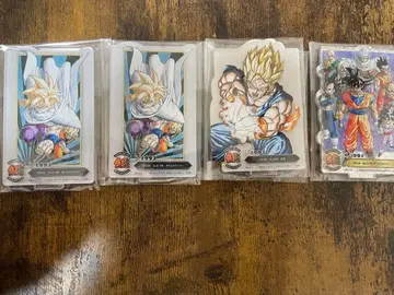 드래곤볼 손오공 아크릴 스탠드 4장 세트