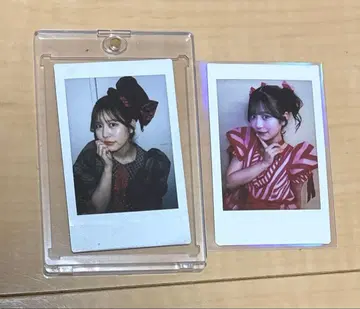 FRUITS ZIPPER 츠키아시 아마네 프린트 폴라로이드