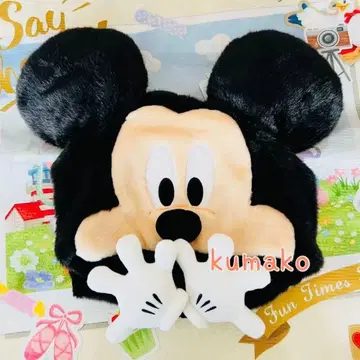 [새상품] 팬캡*미키*캡*보들보들*디즈니 리조트