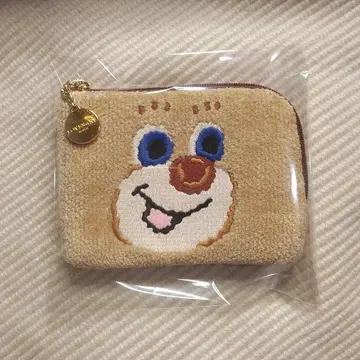 러브러리 도업 테디 L자 파우치