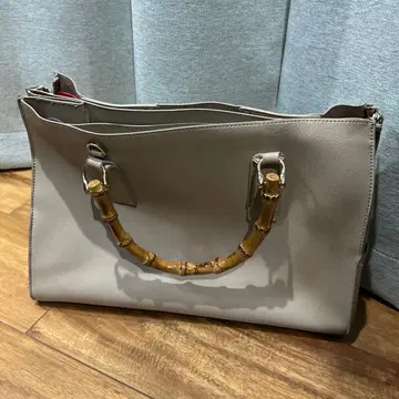 비즈니스 백 대나무 핸들