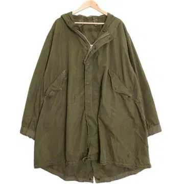 미군 실물 50년대 제조 M51 후드티 미군 실물 쉘 빈티지