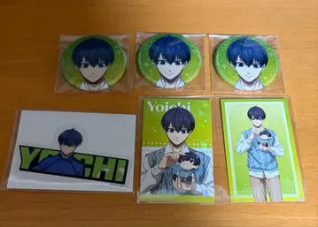 블루 록 블루 록 다코 시리즈 이사기 요이치 캔뱃지 카드 6점