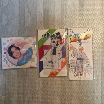 히야마 코세이 아크릴 스탠드 캔뱃지 세트