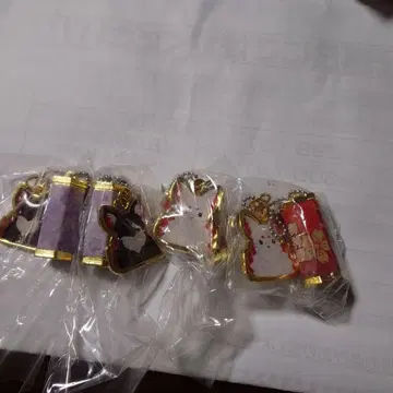 쵸콘 구미호님 운세 키링 4개 세트