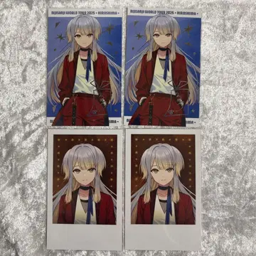 시아하 루리 폴라로이드풍 카드 4장