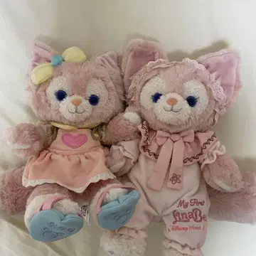 디즈니 리나벨 봉제 인형 2개 세트 2023년 여름 파자마