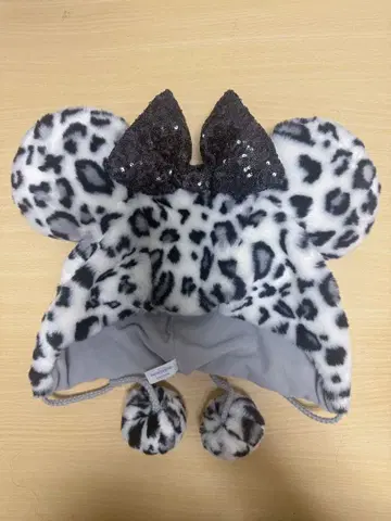 미니 마우스 레오파드 무늬 모자