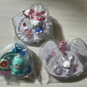 산리오 캐릭터즈 패키지 참 3개 세트