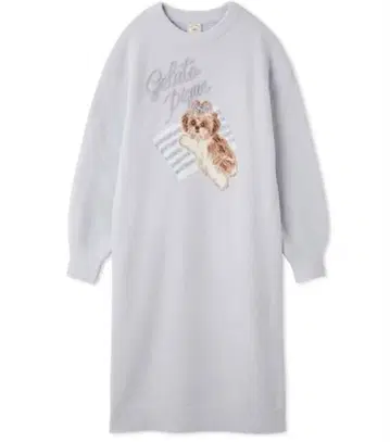 젤라또피케 젤라피케 시추 자카드 원피스 블루