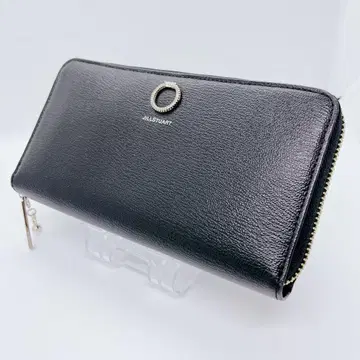 [새상품급] JILLSTUART 라운드 지퍼 장지갑 블랙