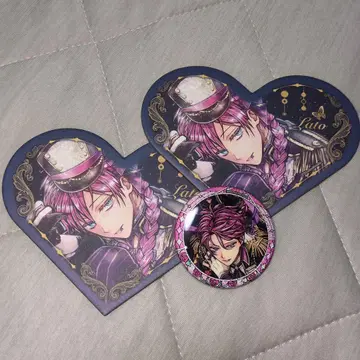 라토바카 색지 캔뱃지 악마 집사와 검은 고양이 아쿠네코