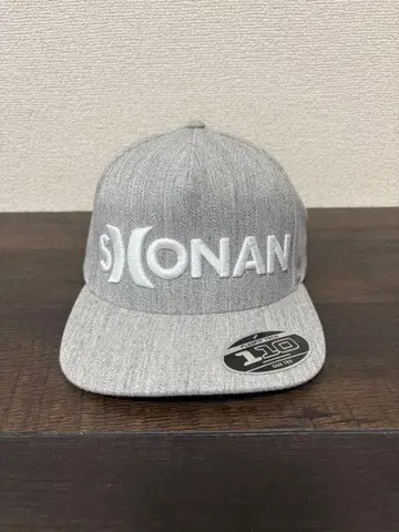 할리 그레이 자수 로고 야구 모자