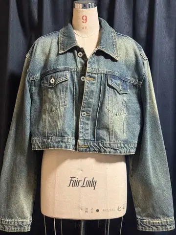 Argue Culture 크롭 데님 자켓