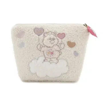 새상품 스나이델 홈 Care Bears 케어베어 니트 파우치 OWHT