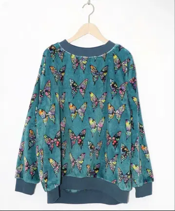 스칼라 3가지 패턴 양면 플란넬 풀오버