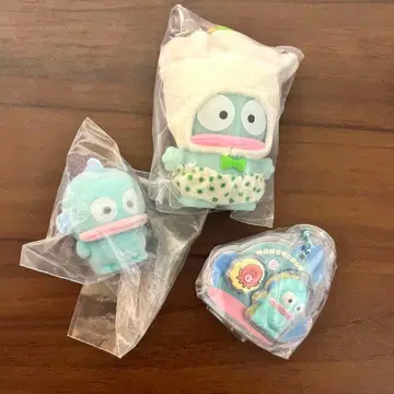 한교동 3개 세트 초코볼 플로키 인형 치비토모오카즈