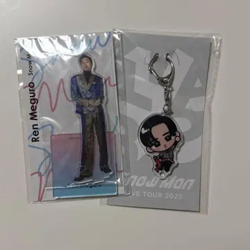 메구로 렌 스노우 칠 아크릴 키링 아크릴 스탠드