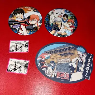 은혼 만물상 캔뱃지 트래블 스티커