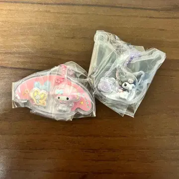 패키지 참 & 초코볼 마이멜로디 쿠로미 2개 세트 멜로쿠로