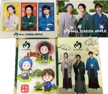 미세스 그린애플 오리지널 비주얼 시트 일본 의류 4종 미세스