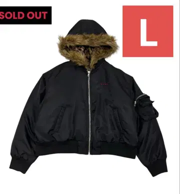 9/S PROJECT MA-1 - BLACK L 사이즈