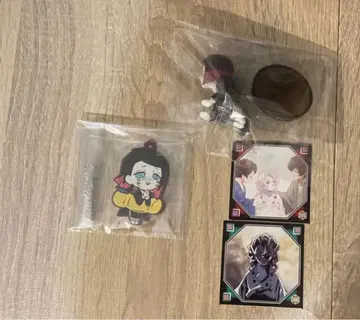 귀멸의 칼날 피규어 엔무 루이 키링 씰 스티커 굿즈