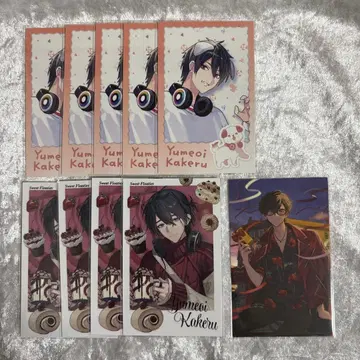 유메오이 카케루 폴라로이드풍 카드 10장