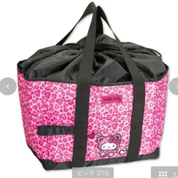 레오파드 무늬 키티 보냉 보온 쇼핑백