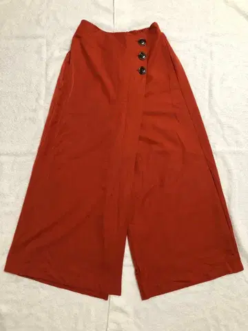 [택 포함 새상품] OWLSPALE 오렌지 와이드 팬츠 F 사이즈