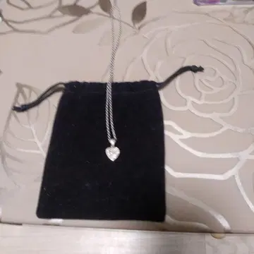 하와이안 주얼리 실버 925 하트형 펜던트 목걸이