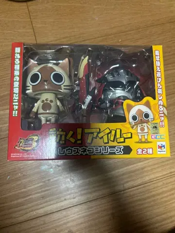 움직이는! 아이루 레우스 고양이 시리즈 피규어 세트