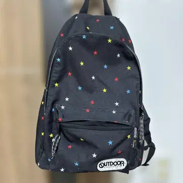 아웃도어 별 패턴 백팩