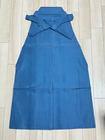 시마이바카마 표박색 블루 계열 노가쿠 우마노리 하카마 일본 의류 의장