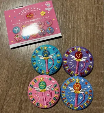 세일러문 스토어 자수 캔뱃지 vol.4 내부 4전사