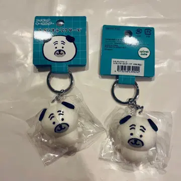 나가노 캐릭터 피규어 키링 퍼그 2세트