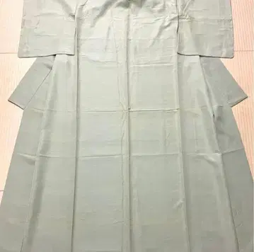 미소노 유키츠무기 이로무지 문 없음 이중 기모노 히로에리 순수 실크