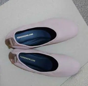 연말까지 가격 인하 TOMORROWLAND 플랫슈즈 더스티 핑크